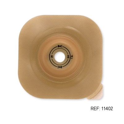 PLACA CONVEXA CERAPLUS COM ADESIVO 44MM 11402 HOLLISTER