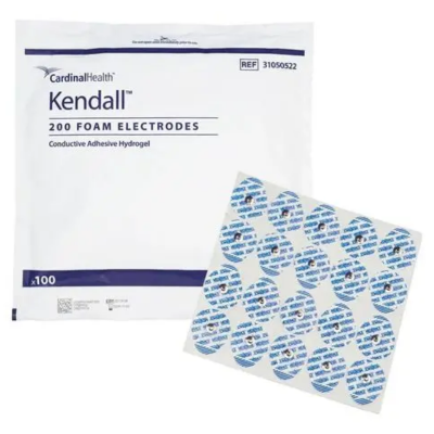 ELETRODO DESCARTAVEL COM GEL C/100 KENDALL