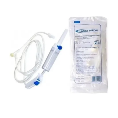 Equipo Macro Gotas C/Injetor Lateral C/L.Lock - LABOR IMPORT