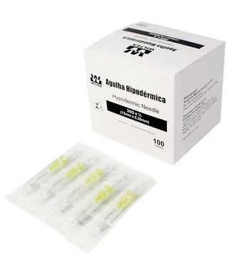 Agulha Descartável 13 X3 30G Unitária Wiltex