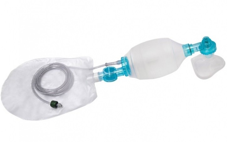 Reanimador Manual de Silicone com Reservatório - UNITEC