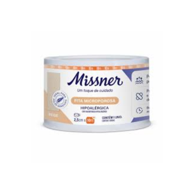 FITA CIRURGICA MICROPOROSA BEGE MISSNER