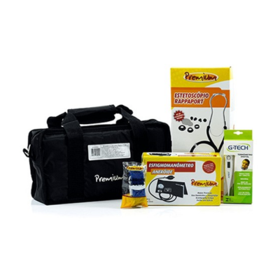 Kit Acadêmico Premium Com Estetoscópio Rappaport - PREMIUM