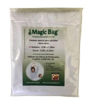 Len�ol Protetor Meia Cama Solteiro Incolor - MAGIC BAG