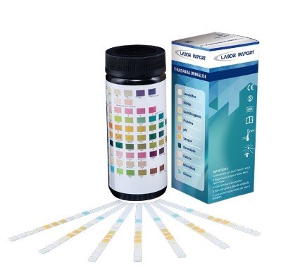 Tiras Reagentes P/ Urina C/150 - LABORIMPOR