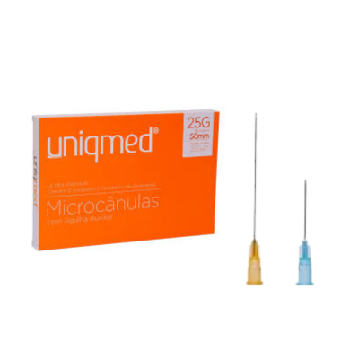MICROCÂNULA 25G-50 MM UNIQMED