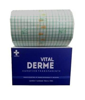 Curativo Filme Transparente Rolo - VITALDERME