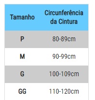 Faixa Lombar De 25 Cm Com Barbatanas - CHANTAL