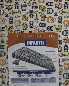 Almofada De Cunha Sem Latex Infantil (Antirefluxo) - NATURLATEX