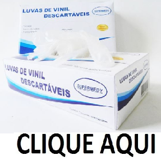 Luva De Vinil Sem Talco 100 - SUPERMEDY