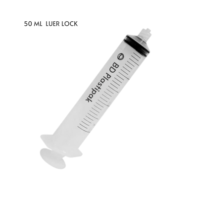 SERINGA DESCARTAVEL SEM AGULHA 50ML PLASTIPAK LUER LOCK BD
