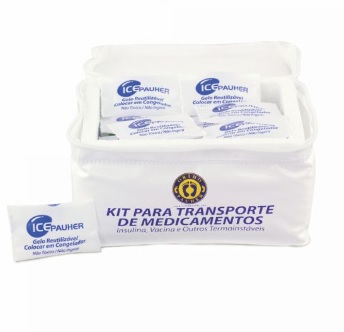 KIT PARA TRANSPORTE DE MEDICAMENTOS 15 X12X08CM ORTHO PAUHER