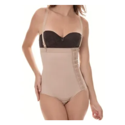 Cinta Body Completa Com Colchetes e Reforço NewForm