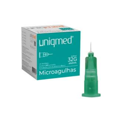 MICROAGULHA 32 G X 4 MM (AGULHA DE LEBEL) UNIQMED