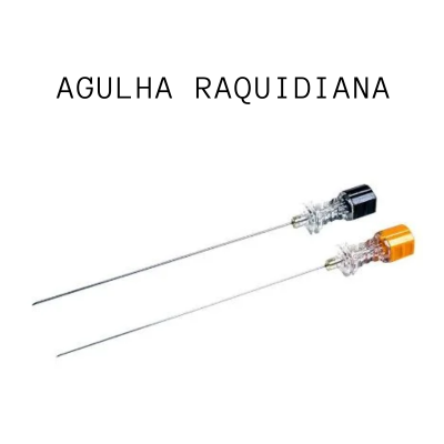 Agulha Descartavel Spinal Raqui - PROCARE