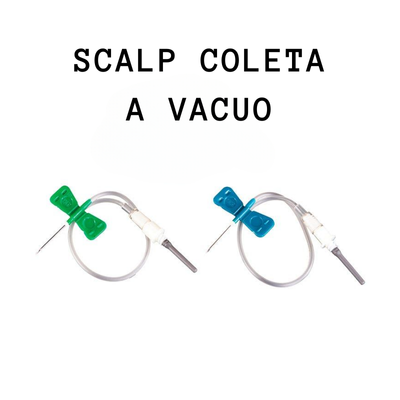Scalp Vacutainer Para Coleta De Sangue A Vacuo - LABOR IMPO