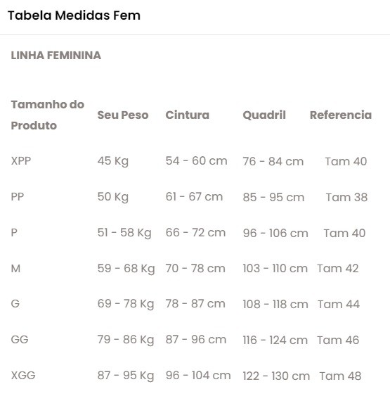 COLETE POSTURAL FEMININO REF. 2072 - MACOM