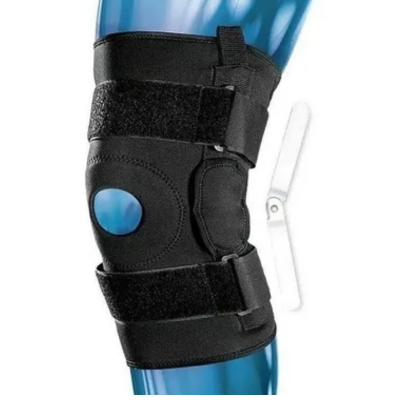 JOELHEIRA EM NEOPRENE ARTICULADA COM TIRAS MOVA