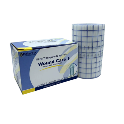 CURATIVO FILME TRANSPARENTE 10CM X 10M POLAR FIX