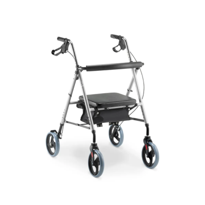 ANDADOR DOBRAVEL 4 RODAS COM ASSENTO D12 DELLAMED