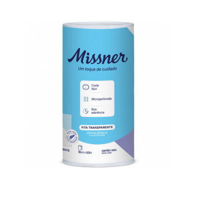 FITA TRANSPARENTE 10CM X 4.5 M MISSNER