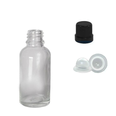 FRASCO PLUMA COM TAMPA 60 ML INCOLOR PLENA-LAB