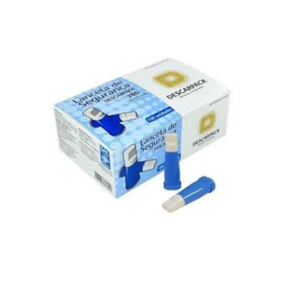 LANCETA 28 G CAIXA COM 100UN DESCARPACK