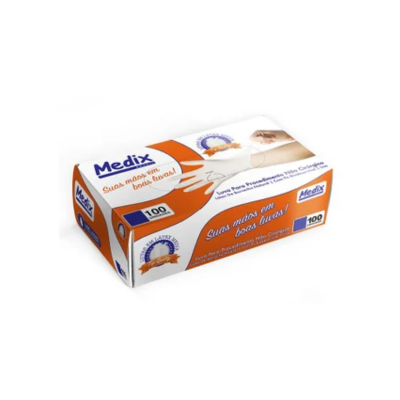 LUVA DE PROCEDIMENTO COM TALCO MEDIX
