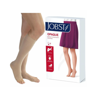 Meia Panturrilha Opaque Natural Sem Ponta 30-40Mmhg - JOBST