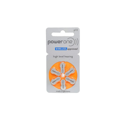 Pilhas Baterias P 13 Aparelho Auditivo - Power One