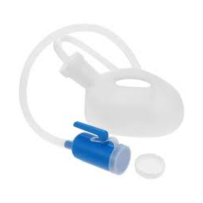PAPAGAIO PLASTICO COM MANGUEIRA E TAMPA SUPERMEDY