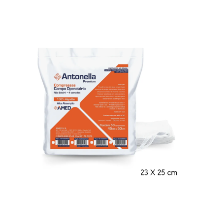 CAMPO OPERATORIO ANTONELA 23 X 25 PCT C/50 AMERICA