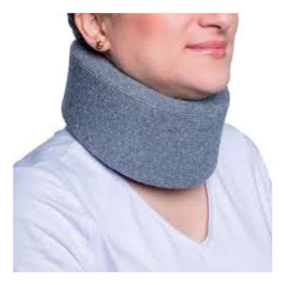 COLAR CERVICAL DE ESPUMA CINZA CHANTAL