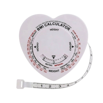 FITA METRICA ANTOPOMETRICA C/CALCULO DE IMC 1.5CM SUPERMEDY