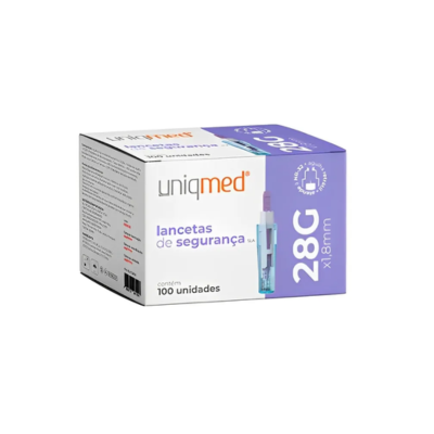 Lanceta De Seguranca Press - UNIQMED