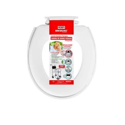 Assento de Plástico Almofadado para Cadeira de Banho MEBUKI
